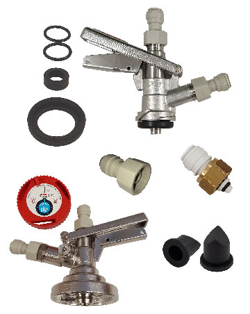 Keg Couplers + Spares